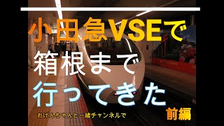 小田急VSEで箱根まで行ってきた【前編】