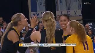 #13 Arizona State vs  #20 BYU | 2024 Women's College Volleyball, Oct 31 2024