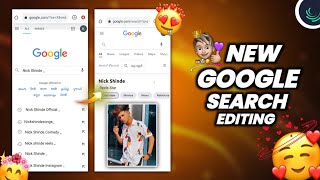 new style trending next level google search video editing in alight motion| new trending video edit