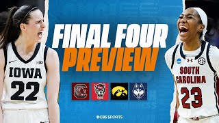 Women's FINAL FOUR PREVIEW: Clark vs Bueckers, undefeated South Carolina vs NC S