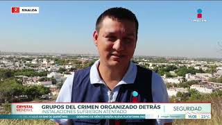 Narcomantas en Sinaloa con amenazas para el gobernador | Noticias con Crystal Mendivil