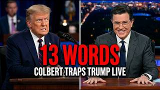 Trump DEMANDS an IQ Test — Then Stephen Colbert Asks One Question That Changes Everything