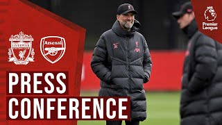 Jürgen Klopp's pre-match Press Conference | Liverpool vs Arsenal