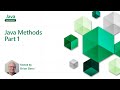 Java Methods Part 1 | Java for Beginners