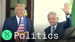 Trump Welcomes Mexico President
