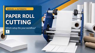 Manual vs. Automatic Paper Roll Cutting: Which Does Your Workflow Need?
