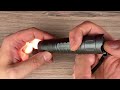 convoy s21b 519a edc flashlight review night shots and runtimes comparison with s21a b35am