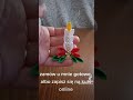 jak zrobić świecę ze wstążki świeca świeczka zawieszka na choinkę how to make ribbond candle