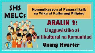 Aralin 2 Lingguwistiko At Multikultural Na Komunidad S Doovi Aralin 2 Lingguwistiko At Multikultural Na Komunidad S Doovi