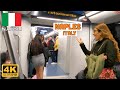 Napoli Toledo - Most Beutiful Metro Station in Europe 🇮🇹 LA METRO DELL'ARTE più bella d'Europa-4K