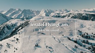 Webcam Hochkrimml – Luftaufnahme im Skigebiet Zillertal Arena