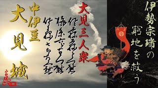 大見城　伊勢宗瑞（北条早雲）伊豆侵攻時の窮地を救う　大見三人衆（佐藤藤左衛門・梅原六郎左衛門・佐藤七郎左衛門）が居城としていた城　大見氏一族墓所；東光山實成寺　静岡県伊豆市　Oomi Castle