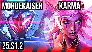 MORDEKAISER vs KARMA (TOP) | NA Master | 25.S1.2