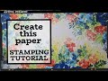 BEAUTIFUL STAMPING for CARD MAKING using REGAL FLORAL with ARTFUL STAMPIN #stampinup