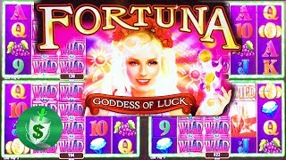 Fortuna Goddess of Luck slot machine, 2 bonuses