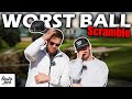 THIS is the Hardest Format in Golf! 2 Man WORST BALL Scramble (Gentle Creek Country Club)