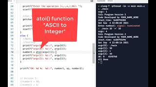 C Programming Skills Using Replit: Calculator Program: Version 3