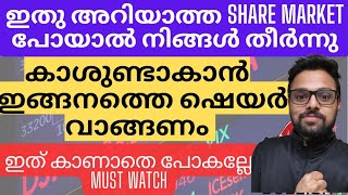 ഇതാണ് ഷെയർ മാർക്കറ്റ് വിജയതെന്ത്രം | Share market malayalam latest | Stock market malayalam new