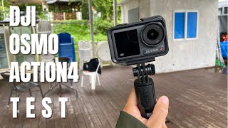 DJI 오즈모 액션4 VLOG용 설정, Cinematic 설정 꿀팁! 락스테디/호라이즌 극한의 상황에서 손떨방 테스트