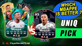 POTM Mbappe 93 + Mbappe 92 Rush + COMPARE with OTHER versions | Player's Review FC 25