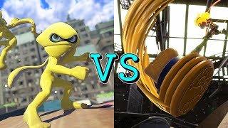 [スプラトゥーン3]ショクワンダー VS ウルトラハンコ　ファイッ！！