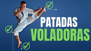 💥Cómo hacer PATADAS TOBI GERI |PATADAS VOLADORAS| en karate.