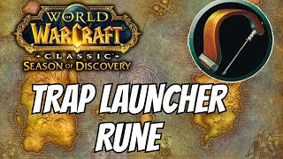 Trap Launcher Rune Location for Hunters | Season of Discovery Phase 2