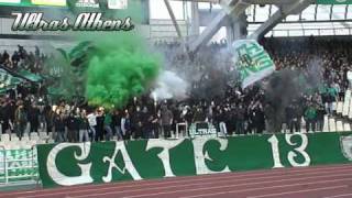 PANATHINAIKOS - panthrakikos 2 - 0 (17/01/2010)