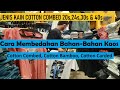 Mengenal perbedaan Kaos cotton combed 20s,24s,30s & 40s