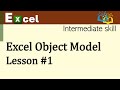 14.1 - Learn Excel VBA  -Intermediate guide to VBA (Office Object Model) tutorial - Part 1