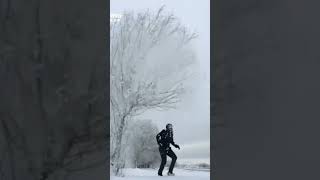 amazing snow fall martial arts kick #judo #karate #snow #shorts #martialarts #amazingpepole