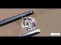 1.40ct k vs1 antique style cushion diamond r10063