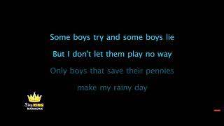 Material Girl by Madonna karaoke track