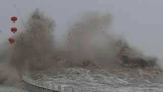 Largest Qiantang River Tidal Bores in Ten Years