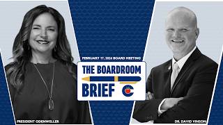 February 17th Board Meeting Recap | The Boardroom Brief
