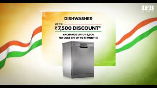 Dishwasher - IFB Independence Day Offers