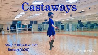 Castaways linedance / Cho: Heather Barton \u0026 Gregory Danvoie