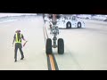 結構珍しい映像 jal a350 機外カメラから見る プッシュバック ja02xj pushback