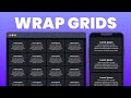 Create Responsive CSS Grid Layouts with GRID WRAPPING