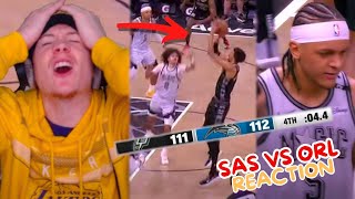 Reacting to Spurs vs Magic Regular Season Game!