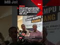 Dakwa BN guna jentera kerajaan tapi calon PN hadir program sama - MB Johor