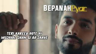 Bepanah pyaar tujhse💔(Lyrics)|Payal Dev, Yasser Desai|Hindi romantic song|Har lamha meri #STONEMAX