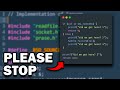 you need to stop using print debugging (do THIS instead)