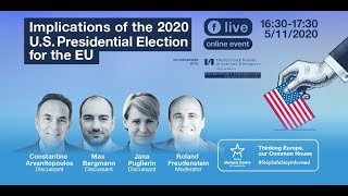Implications of the 2020 U.S. Presidential Election for the EU