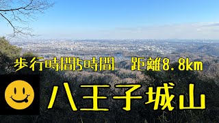 八王子城山、城跡と侮るなかれ。しっかり登山です