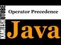 Java Programming -- Part 27 -- Operator Precedence