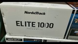 Costco!  Nordic Track Elite 1000 Treadmill $999