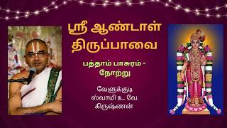 ஸ்ரீ ஆண்டாள் திருப்பாவை உபன்யாசம் | பத்தாம் பாசுரம் நோற்று - Part 2 Swamy Velukkudi Krishnan