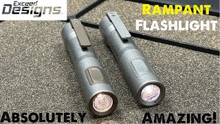 The BEST Production Flashlight...Hands Down! | Exceed Designs Rampant