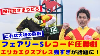 【競馬】フェアリーSレコード圧勝！エリカエクスプレス強すぎが話題に！！【競馬の反応集】